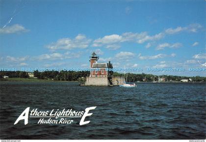 D222537 Athens Lighthouse Hudson River Jack Harmon Catskill Marina
