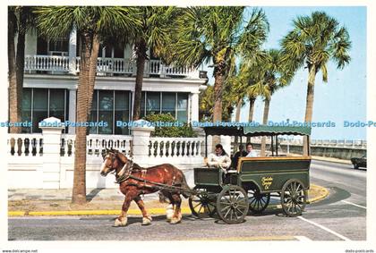 D230389 Charleston S C Charleston Street Scene Charleston Post Card Co