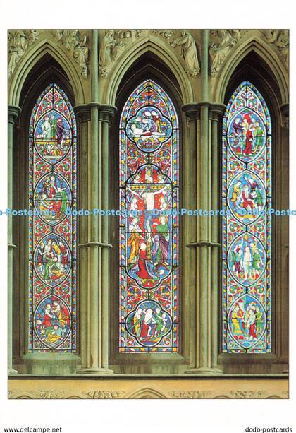 D240867 Worcester Cathedral The Lower Three Central Lights East Window Worcester
