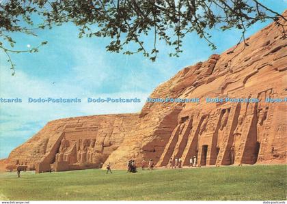 D242030 Simbel General View of the Temple Abu Simbel 1987