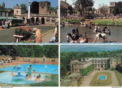 D242350 Appleby in Westmorland Historic County Town Market Place Swimming Pool M
