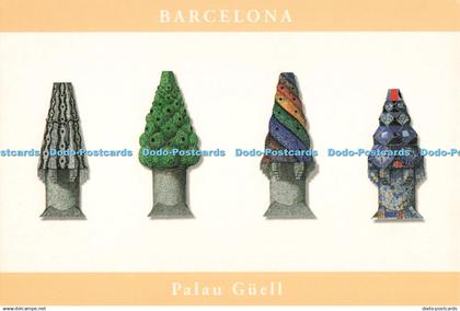 D247376 Barcelona Palau Guell Xemeneies de Facana Gaudi Dissenys Papeti S L