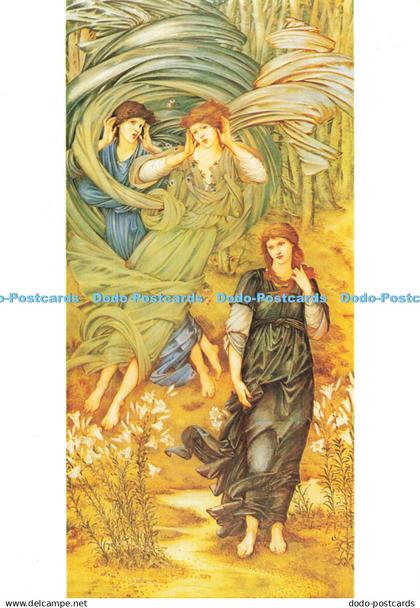 D249527 Sponsa de Libano detail Medici Society Ltd Sir Edward Coley Burne Jones