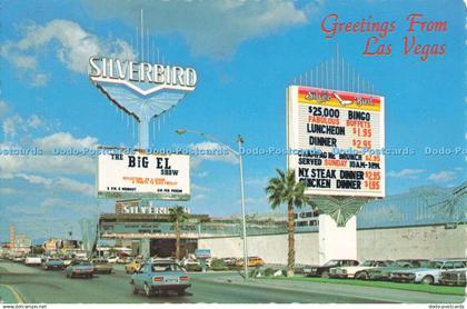 D250104 Greetings from Las Vegas Silverbird Hotel and Casino Las Vegas News Agen