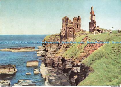 D252659 Caithness Castle Girnigoe Valentine Scots Pictorial Series