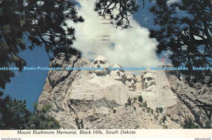 D252784 South Dakota Mount Rushmore Memorial Black Hills Mountain Plastichrome b