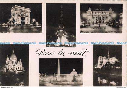 D252964 Paris la Nuit Gany 1954 Multi View