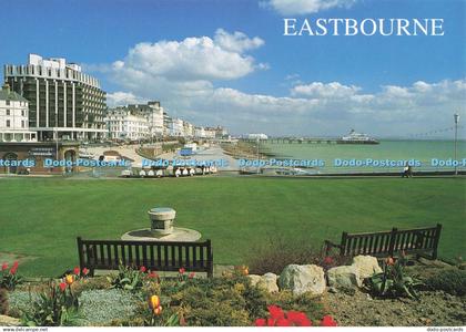 D261213 Eastbourne View from the Wish Tower John Hinde Ltd Eastbourne Tourism an