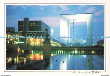 D266866 Paris La Defense La Grande Arche Globe Johan Otto Von Spreckelsen 1991
