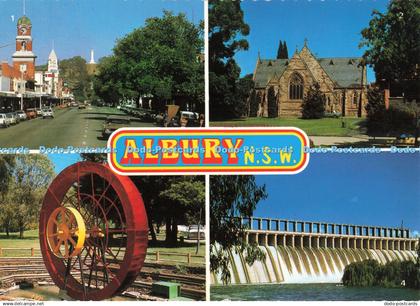 D270718 Albury N S W The Hume Weir Nucolorvue Multi View