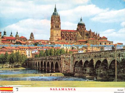 D270729 Salamanca Partial View and Roman Bridge