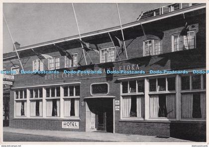 D274136 Hillegom Hotel Cafe Restaurant Flora Mercurius Wormerveer Holland