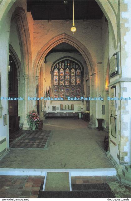 D275210 Rye St Mary Church Benedictine Window and Pendulum Rye Parochial Church
