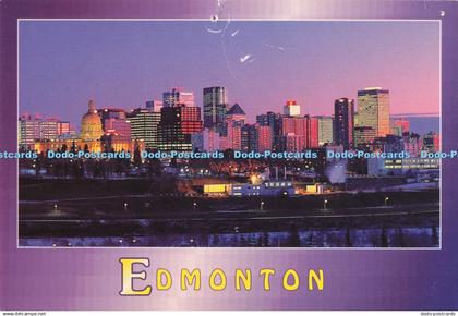 D284491 Edmonton Canada Alberta The Downtown Skyline of Edmonton Alberta Color P