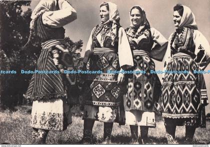 D286565 Narodna Nosnja Makedonija Yougoslavie Costumes Nationaux