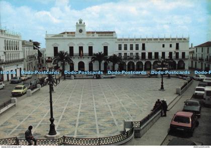 D296609 Llerena. Badajoz. Spain Square. General View. Casa Grandizo