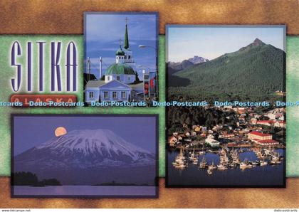 D298310 Sitka. Alaska. St. Michael Russian Orthodox Church. Mt. Edgecombe with F