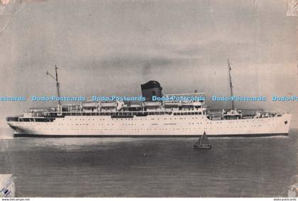 D299279 S. S. Colombie. Southampton. E. Desfosses Neogravure. Paris