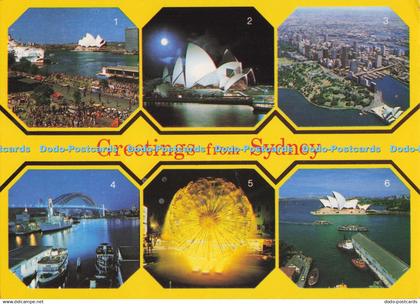 D299525 Greetings From Sydney. Harbour Bridge. Sydney Harbour. Werner Bartel Pho