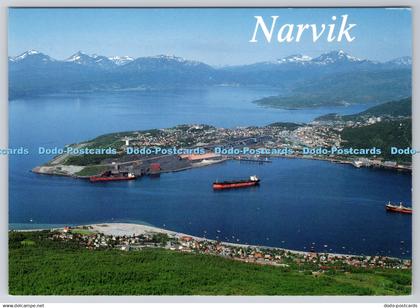 D301342 Narvik View of the City Ocean TO FOTO