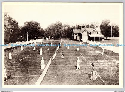 D301407 New York Tennis Game the Staten Island Cricket and Tennis Club c 1885 Fo