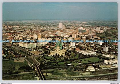 D303054 Canada Aerial View of Edmonton Canada Post Office postcard