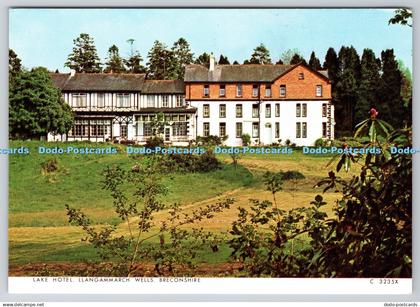 D304167 Breconshire Llangammarch Wells Lake Hotel Judges Hastings Postcard