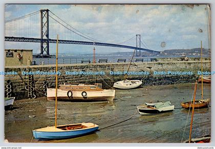 D308230 West Lothian Forth Road Bridge from South Queensferry J Arthur Dixon Inv