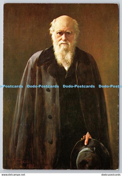 D312561 Charles Darwin. Painting John Collier. National Portrait Gallery. Raithb