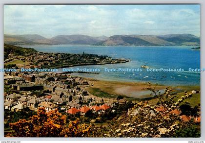 D315199 Renfrewshire. Gourock from Lyle Hill. J. Arthur Dixon. Inverness. Colour