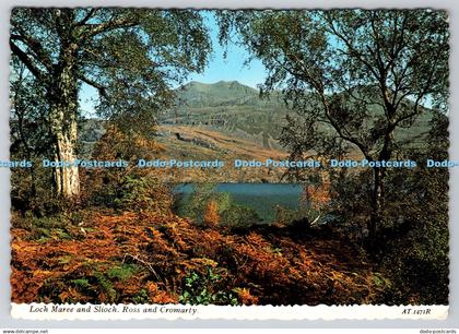D317079 Loch Maree and Slioch. Ross and Cromarty. Valentine. Dundee and London.