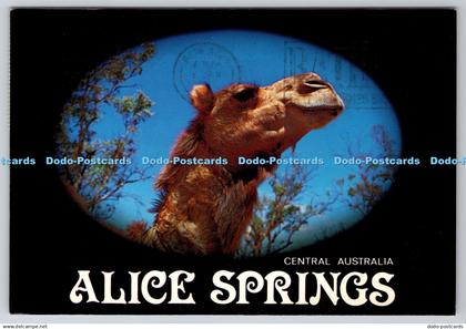 D325025 Central Australia. Alice Springs. Glenn Fahy. Aldette. No. 25. Postcard