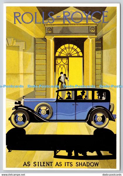 D326665 Rolls Royce 1934. As silent as its shadow. Santoro Graphics. London. Eng