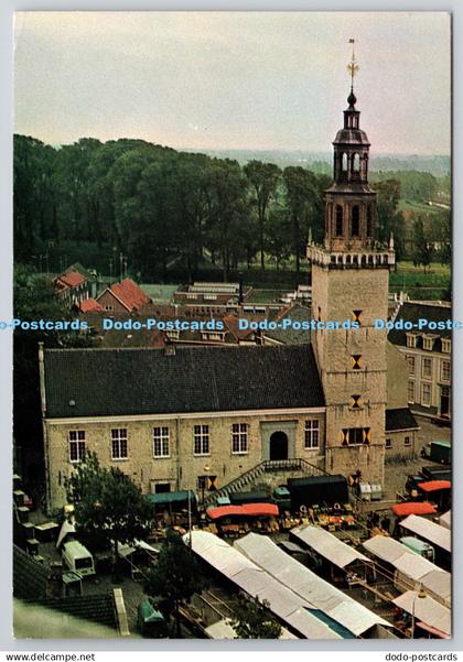 D329403 Holland. Hulst. Stadhuis. Jac Duerinck Krachten. Kloosterzande. 1971. Po