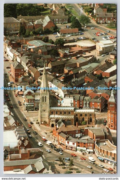 D329452 Leicestershire. Aerial view of Market Harborough. Photographic Heritage.
