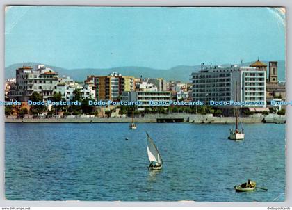 D331678 Mallorca. Baleares. Espana. Palma. Paseo Maritimo Hoteles. Planas