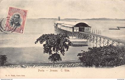 L042 Costa Rica Punta - Arenas vintage postcard