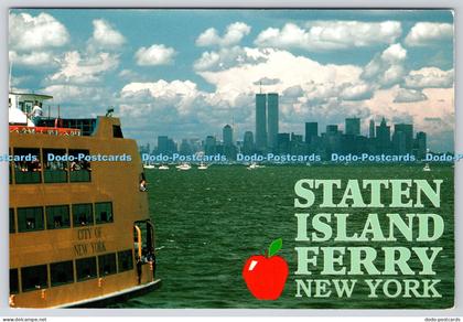 L344936 New York Staten Island Ferry City Merchandise Courtesy N Y 1998