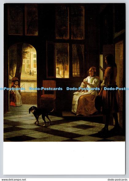 L348354 Rijksmuseum Amsterdam The Messenger Pieter de Hooch Mercurius Wormerveer