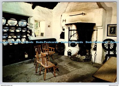 L349579 Ulster. American Folk Park. Mellon Homestead Nr. Omagh Co. Tyrone. Eason