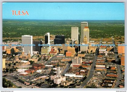 L350667 Tulsa. Oklahama. Dominating the Skyline. Storer Cards. 1988