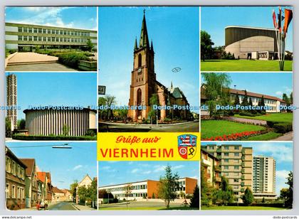 L352609 Grusse aus Viernheim Hessen R Gorzinski Multi View