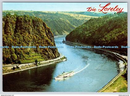 L353130 Die Loreley Rock Valley of the Loreley Hotel auf der Loreley am Rhein