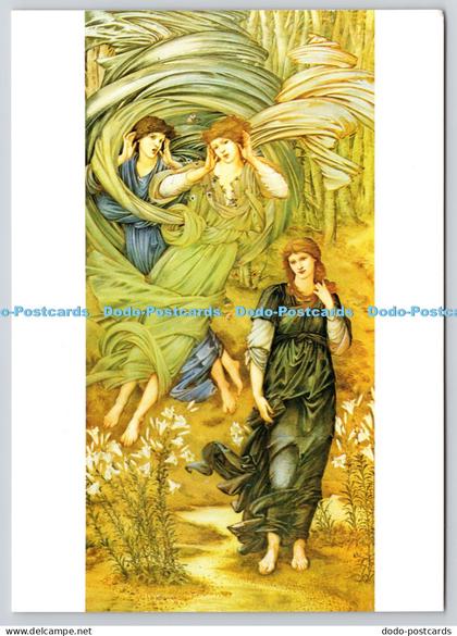 L354420 Sponsa de Libano detail Medici Society Ltd Sir Edward Coley Burne Jones