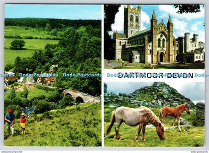 L357402 Dartmoor Devon John Hinde PM South Devon Multi View