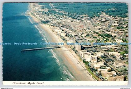 L361068 Downtown Myrtle Beach Brandon Sales Plastichrome by Colourpicture 1977