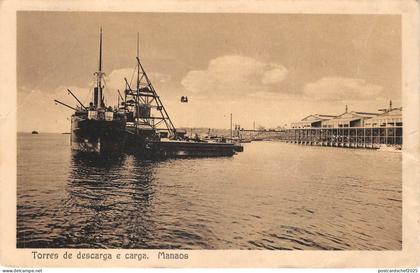 Lot 31 torres des dercarga e carga ship manaos Manaus  brazil brasil