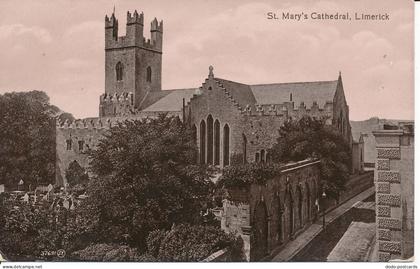 PC21188 St. Marys Cathedral. Limerick. Valentine. No 37691