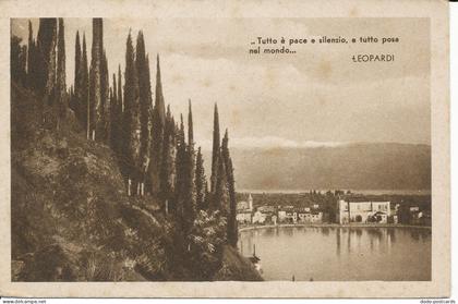 PC29618 Tutto e Pace e Silenzio e Tutto Posa nel Mondo. Leopardi