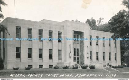 R012227 Bureau County Court House Princeton Ill B Hopkins